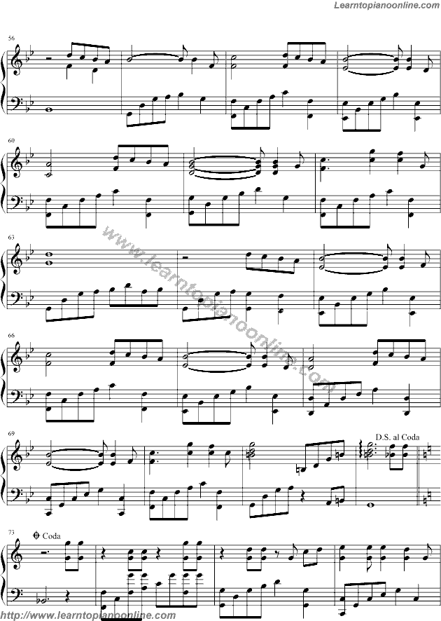 pianoboy-The truth that you leave Piano Sheet Music Free