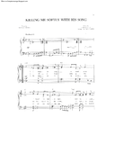 Killing Me Softly With His Song - Charles Fox - PDF Piano Sheet Music Free