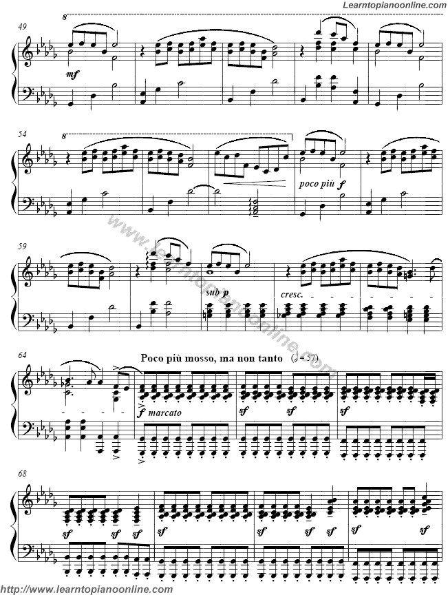 Ryuichi Sakamoto-Merry Christmas Mr. Lawrence main theme(3) Free Piano Sheet Music | Learn How ...