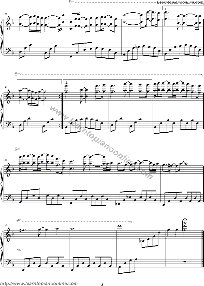 MOONRISE by Brian Crain Piano Sheet Music Free