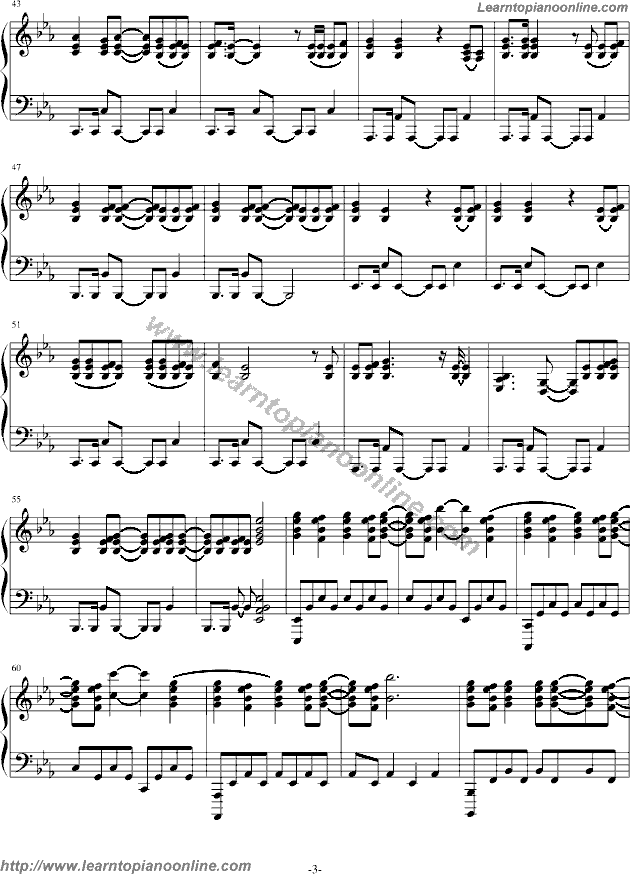 Baby by Justin Bieber Free Piano Sheet Music