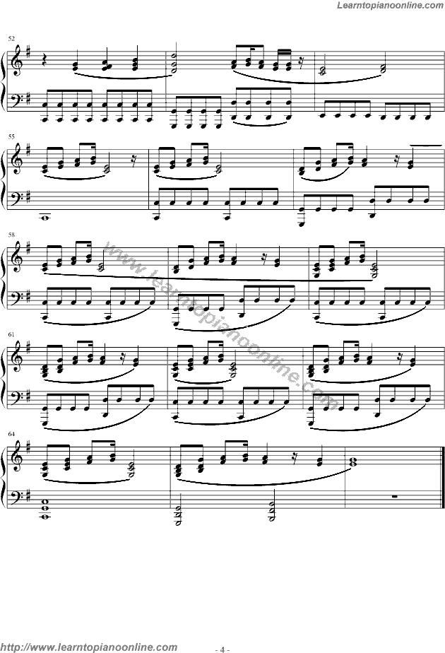 Safe and sound by Taylor Swift Free Piano Sheet Music