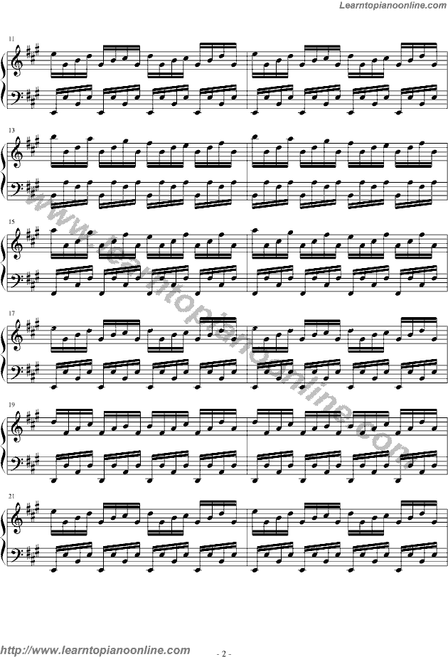 La Corde by Yann Tiersen Free Piano Sheet Music