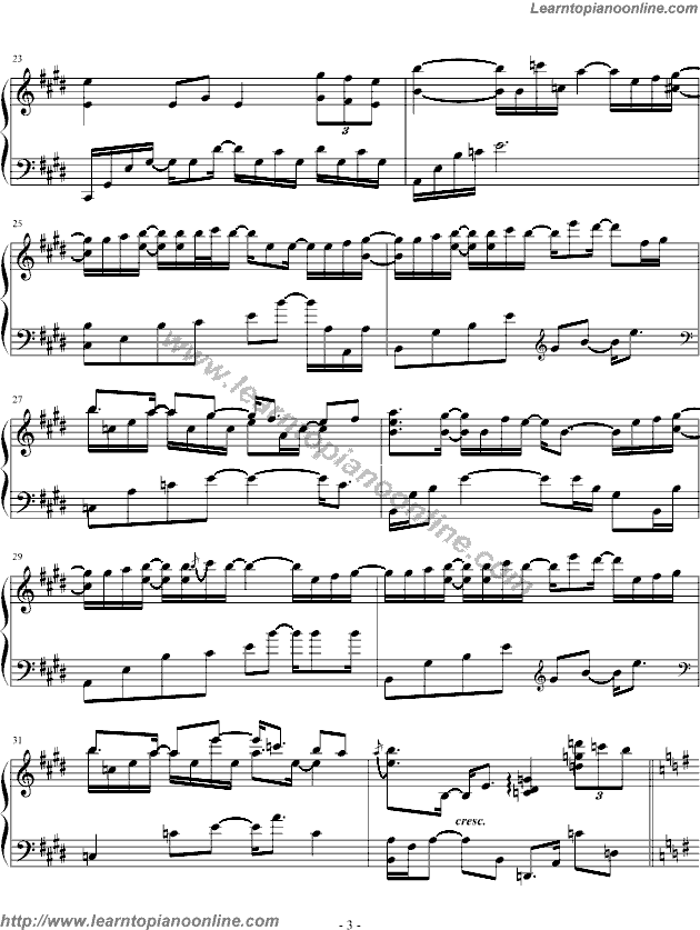 Yiruma - Beloved Free Piano Sheet Music Chords Tabs Notes Tutorial Score