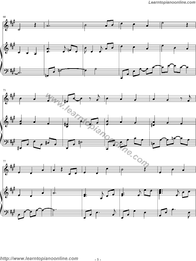 Yiruma - Ahpeuge Hweemong Hagi Piano Sheet Music Chords Tabs Notes Tutorial Score Free