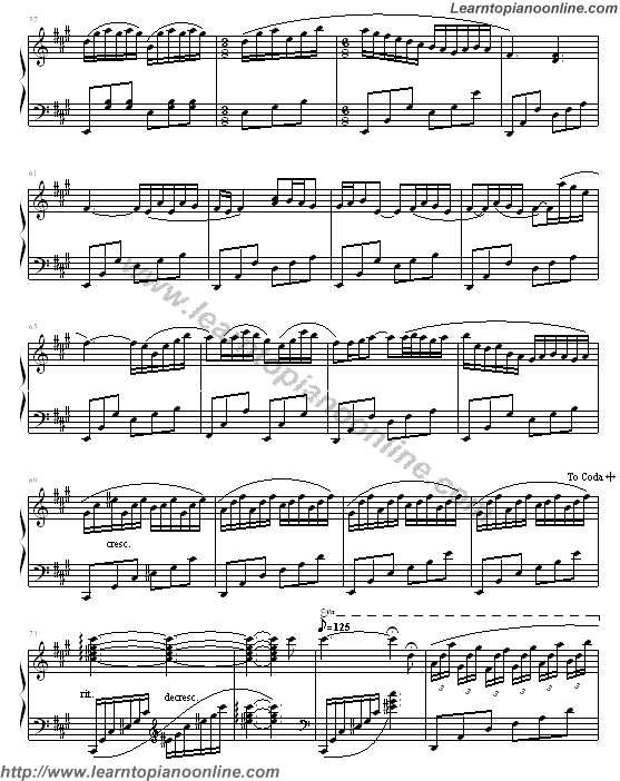 Until the Last Moment Piano Sheet Music Free