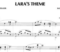 Lara's Theme - Richard Clayderman PDF