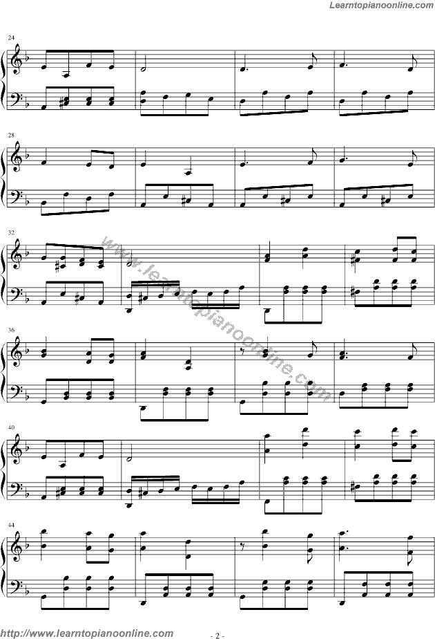 Katusha Katyusha Katiusha Soviet Russian Folk Songs(2) Free Piano Sheet