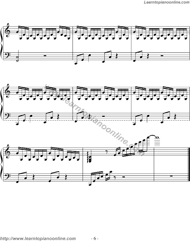 Imagine by The Beatles Free Piano Sheet Music Chords Tabs Notes Tutorial Score
