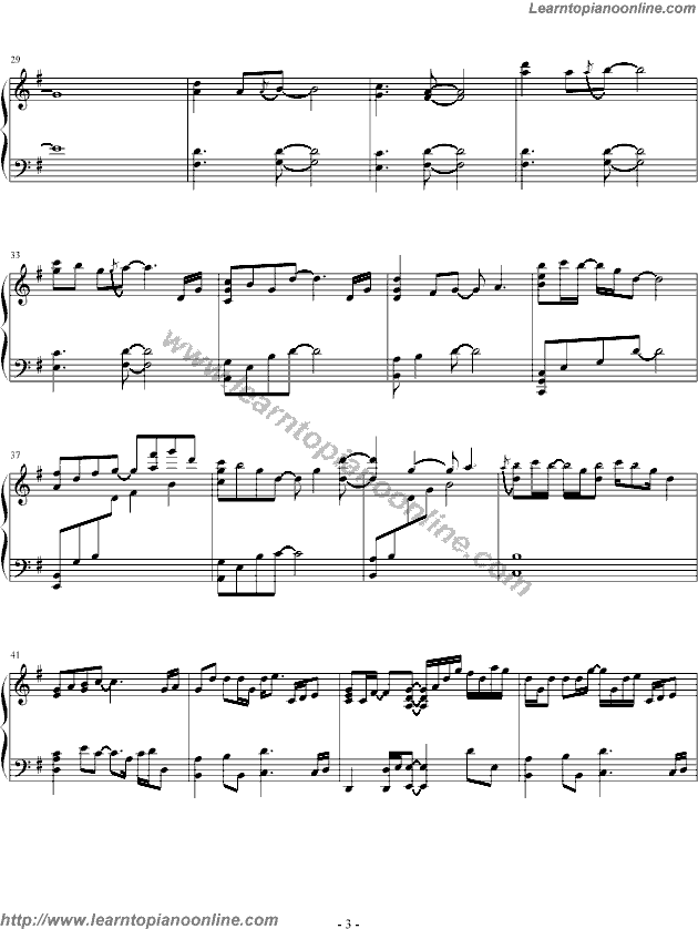 Yiruma - Joy sheet music Piano Sheet Music Chords Tabs Notes Tutorial Score Free